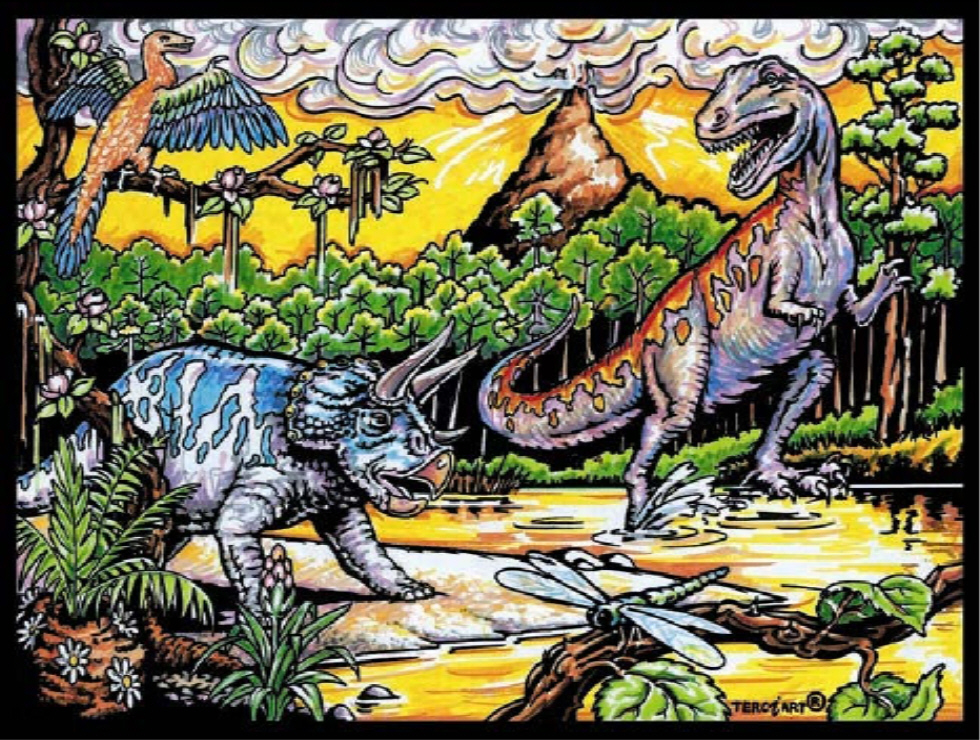 A015 Dinosaurier III